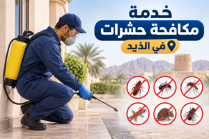 افضل شركة مكافحة حشرات في الذيد